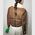 LOEWE Shearling Aviator Jacket for Women - Image 2