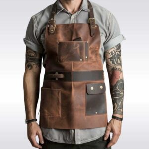 Master Barber Leather Apron