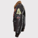 Maverick's Leather Jacket Replica - Top Gun - Image 3