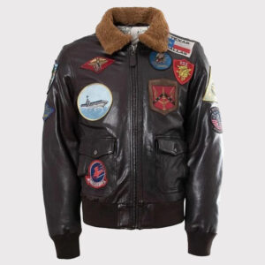 Maverick's Leather Jacket Replica - Top Gun