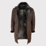 Men's 3/4 Length Sheepskin Duffle Coat - Image 2