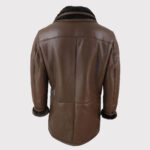 Men's 3/4 Length Sheepskin Duffle Coat - Image 3