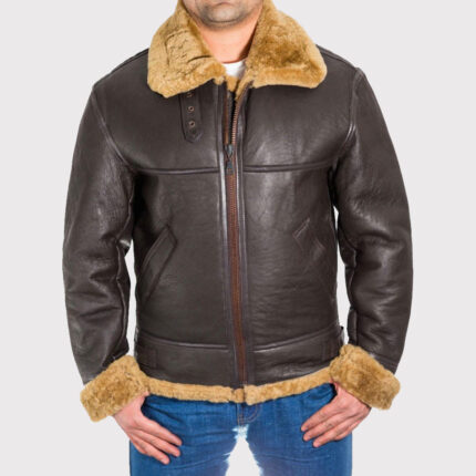 Men's B3 Bomber RAF Shearling Jacket