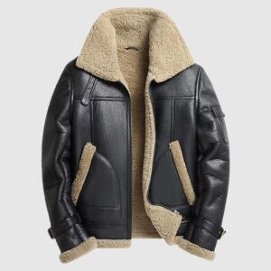 Men's B3 RAF Aviator Shearling Leather Jacket