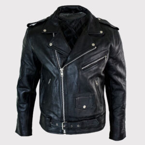 Men's Brando Style Retro Biker Jacket