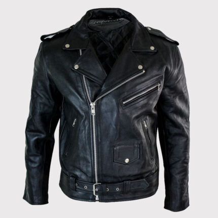 Men's Brando Style Retro Biker Jacket