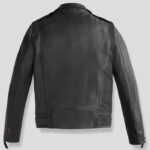 Men's Classic Biker Leather Motorcycle Jacket