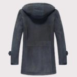 Men's Hooded Shearling Fur Coat - Warm Winter Jacket - Image 2