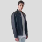 Men's Moto Racer Leather Sport Jacket - Image 3