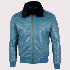 Men's Real Leather Pilot Aviator Fashion Jacket