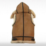 Men's Shearling Fur Vest - B3 Bomber Style - Image 2