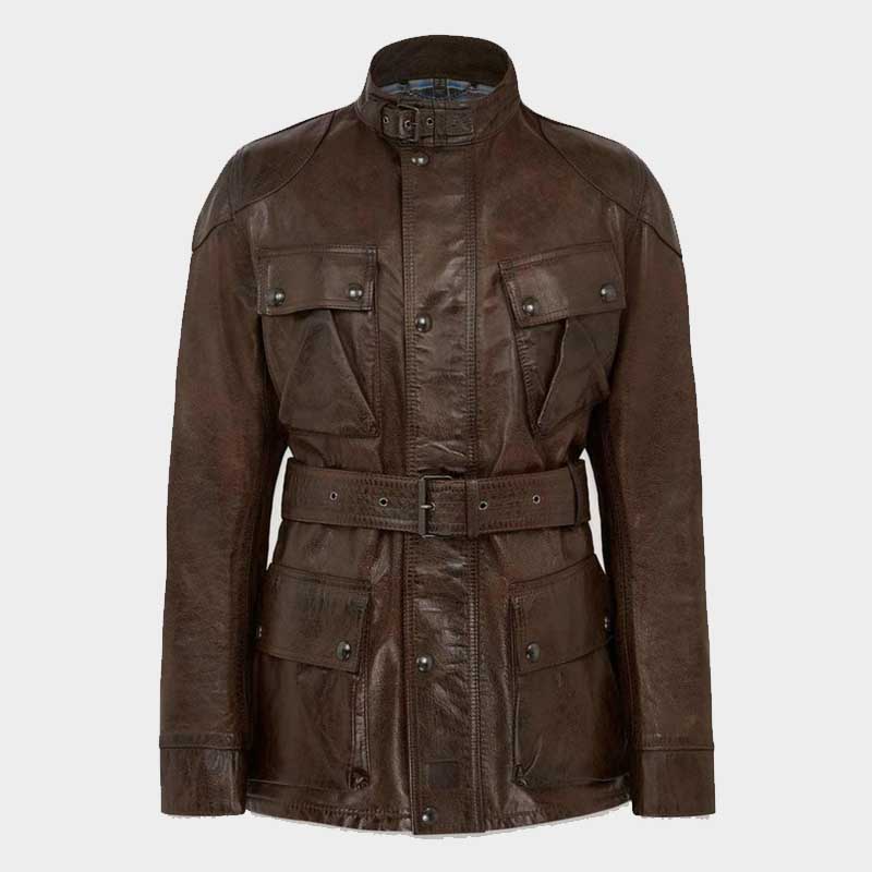 mens-trialmaster-panther-leather-biker-jacket Men's Trialmaster Panther Leather Biker Jacket - Image 1