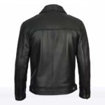 Noah Men’s Black Sheepskin Slim Fit Leather Jacket - Image 3