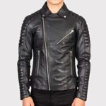 Original Men's Black Leather Jacket - Image 2
