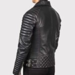 Original Men's Black Leather Jacket - Image 4
