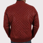 Original Lambskin Quilted Leather Jacket for Men - Biker Casual Style - Image 2