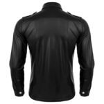 Police Uniform Shirt Tops with Turn-Down Collar - Image 2