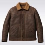 The Rancher’s Leather Shearling Jacket