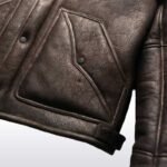 The Rancher’s Leather Shearling Jacket - Image 4