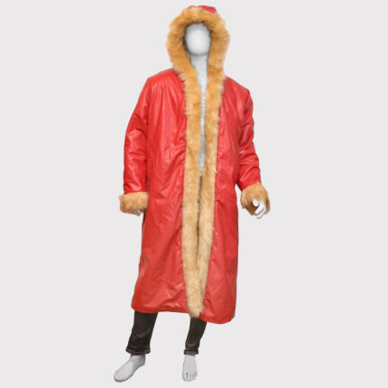 Santa Claus Shearling Leather Fur Coat - The Christmas Chronicles