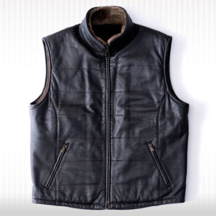 Men's Shearling Sheepskin Vest