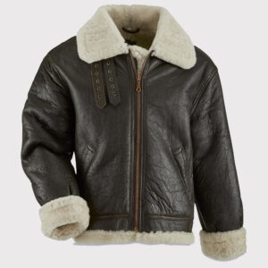 U.S. Military WW2 Sheepskin B3 Flight Jacket