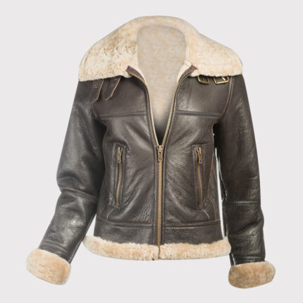 Women's B3 Bomber Sheepskin Jacket