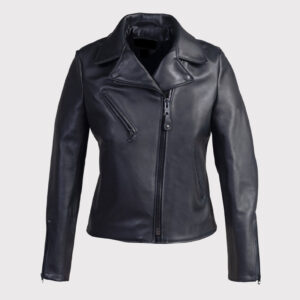 Women's Black Moto Jacket