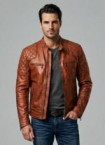 Knox Handmade Sheep Leather Jacket