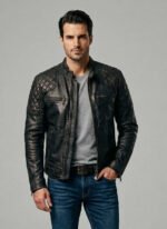 Knox Handmade Sheep Leather Jacket