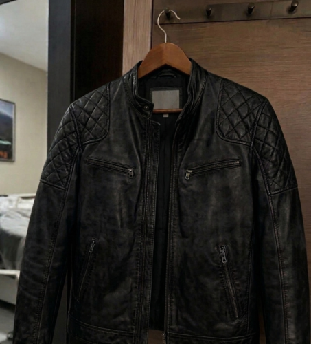 Knox Handmade Sheep Leather Jacket photo review