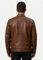 Racer Leather Jacket - Image 2