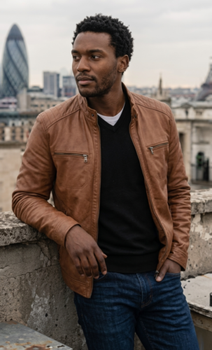 Racer Leather Jacket photo review