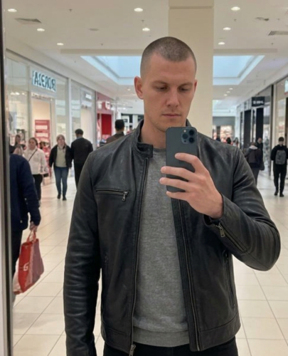 100% Leather Cafe Racer Jacket photo review