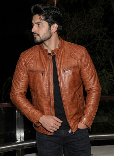 Knox Handmade Sheep Leather Jacket photo review