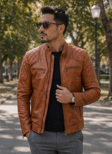 Knox Handmade Sheep Leather Jacket photo review