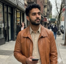 Chocolate Soft Leather Blouson Jacket photo review