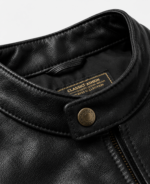 Racer Leather Jacket - Image 4